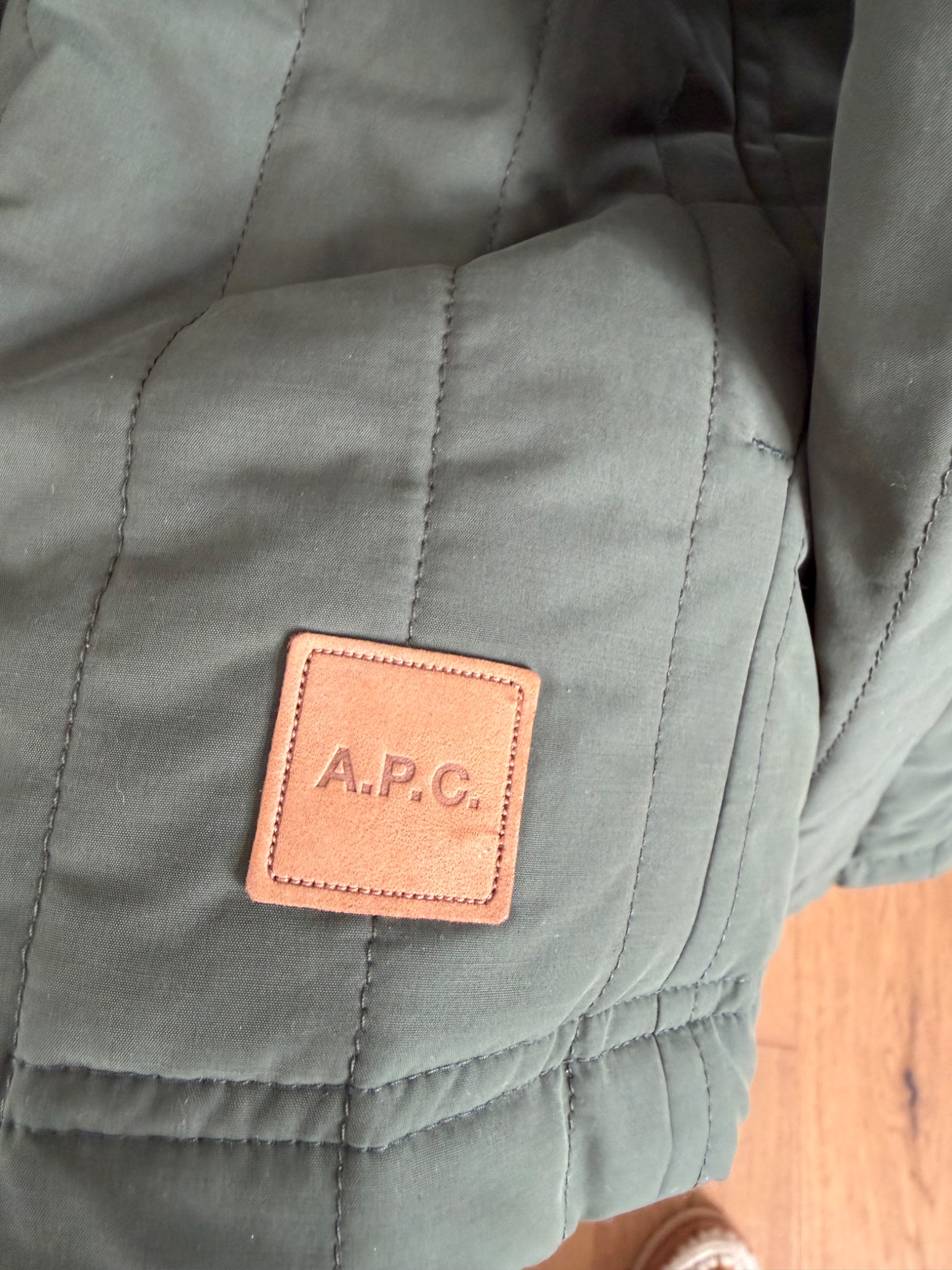 A.P.C. Mainline Quilted Overshirt jacket - detail 5