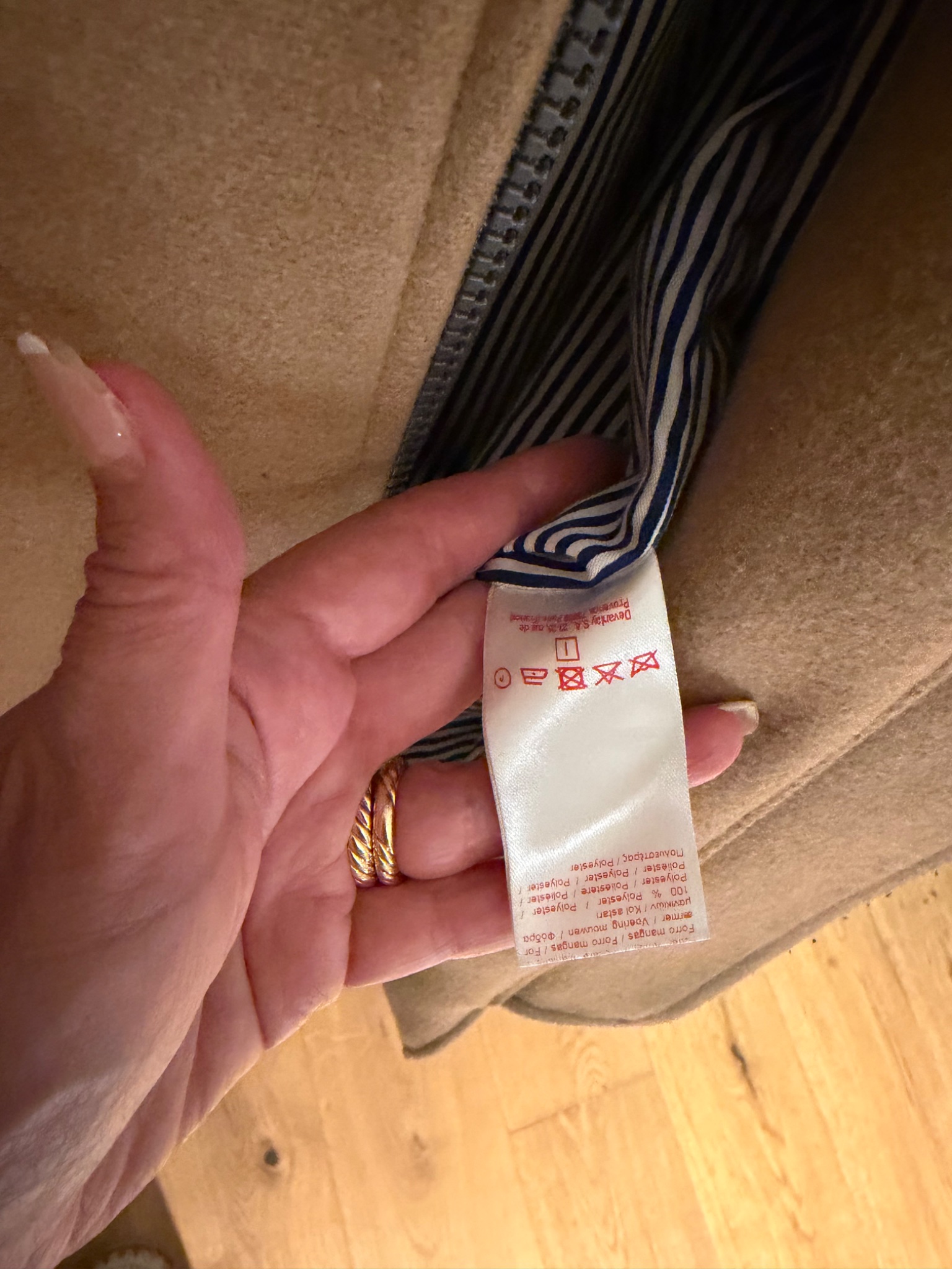 Lacoste LIVE Wool Blend Bomber Jacket - detail 10