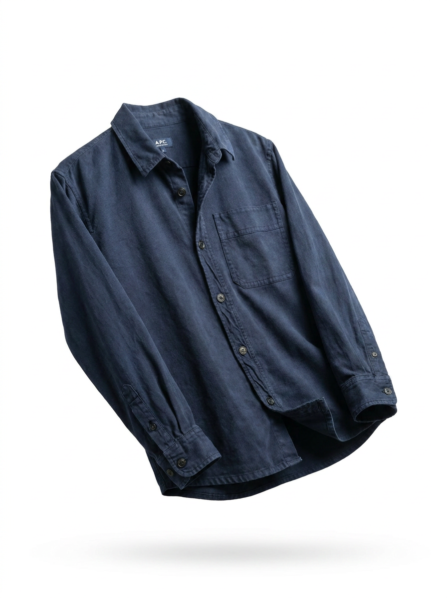A.P.C. Long Sleeve Shirt - ghost mannequin