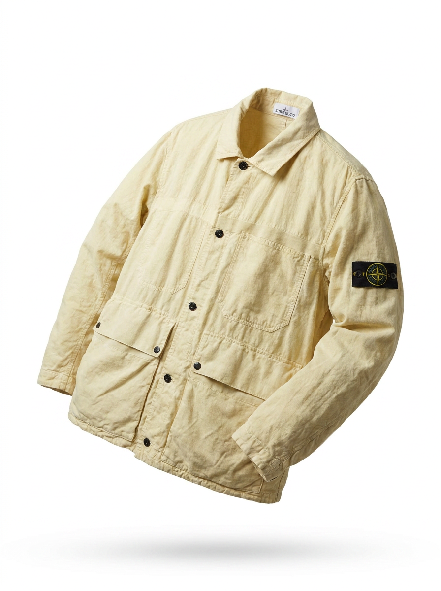 Stone Island Summer Jacket - ghost mannequin