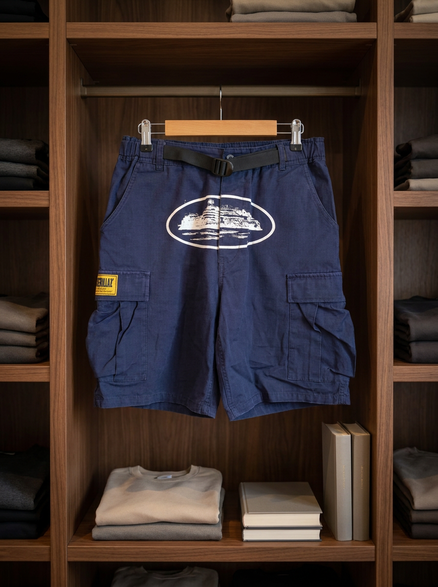 Corteiz Cityscape Cargo Shorts - lifestyle