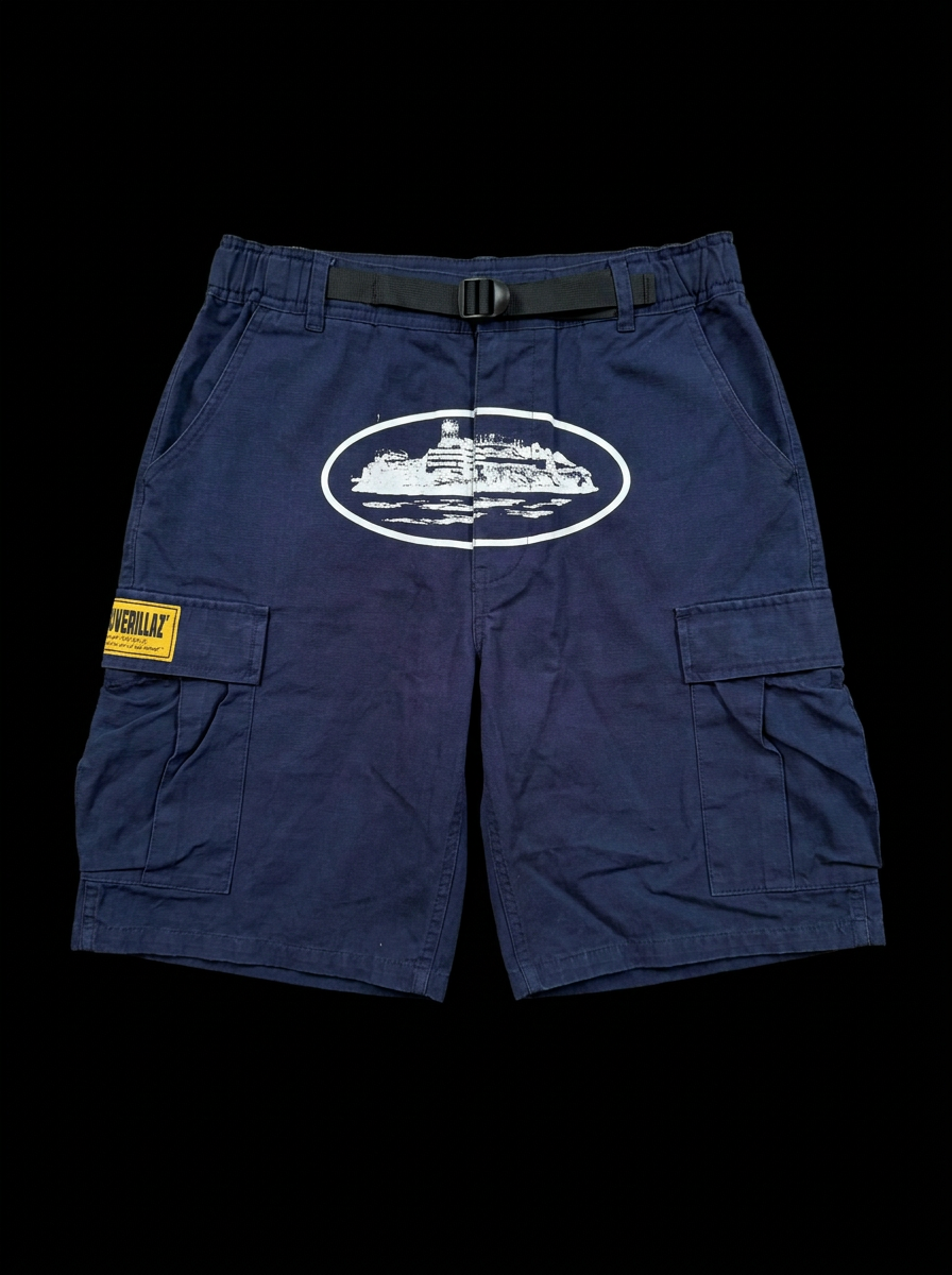 Corteiz Cityscape Cargo Shorts - packshot