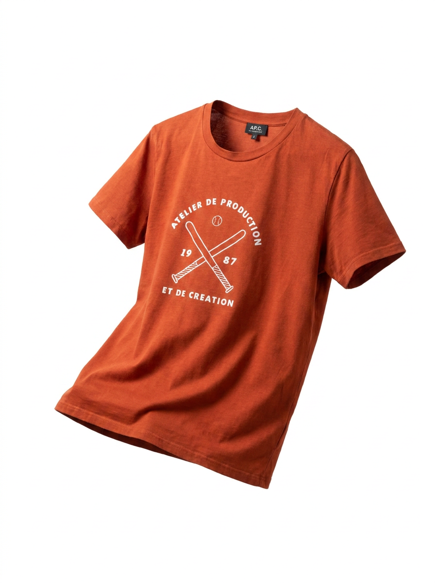 A.P.C. Graphic Print T-Shirt - ghost mannequin