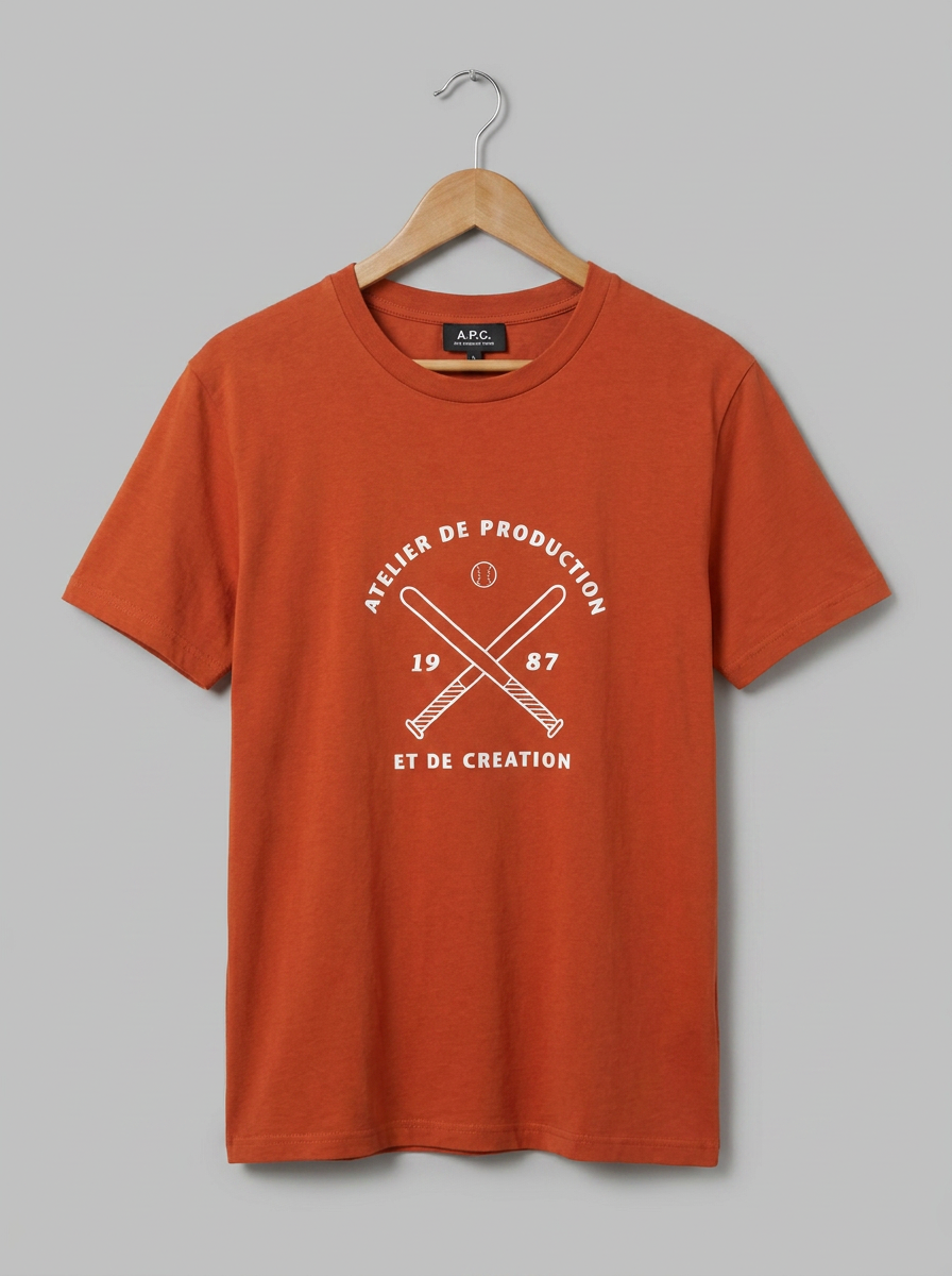 A.P.C. Graphic Print T-Shirt - hanger