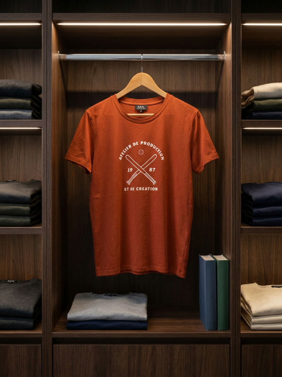 A.P.C. Graphic Print T-Shirt - lifestyle