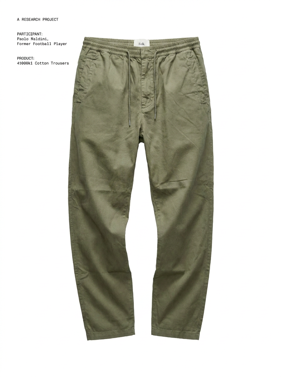 Folk Drawstring Trousers - ghost mannequin
