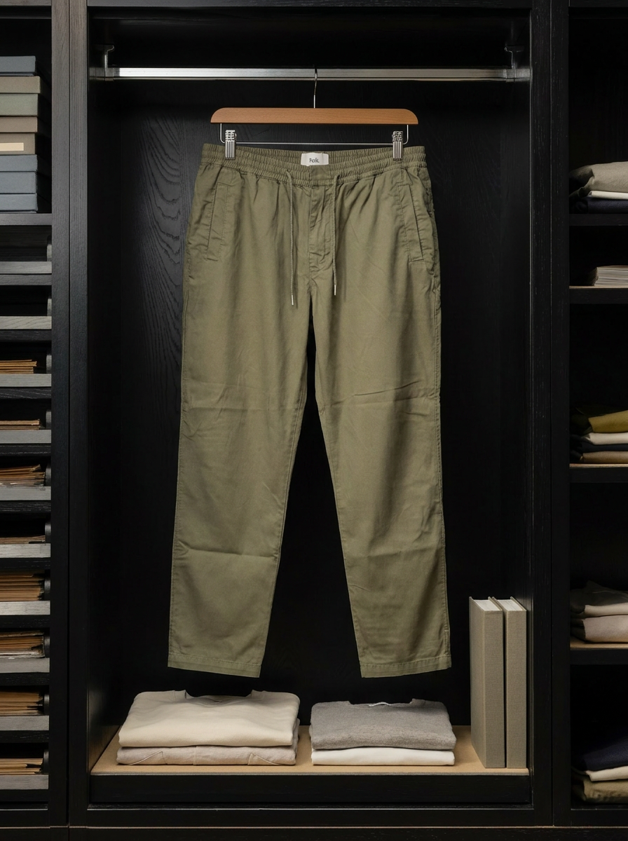 Folk Drawstring Trousers - lifestyle