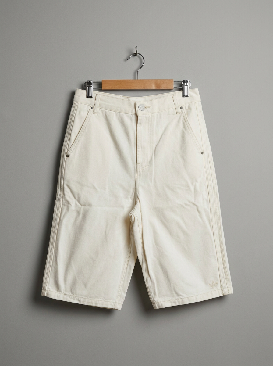 Adidas Adidas Originals Denim Shorts - hanger