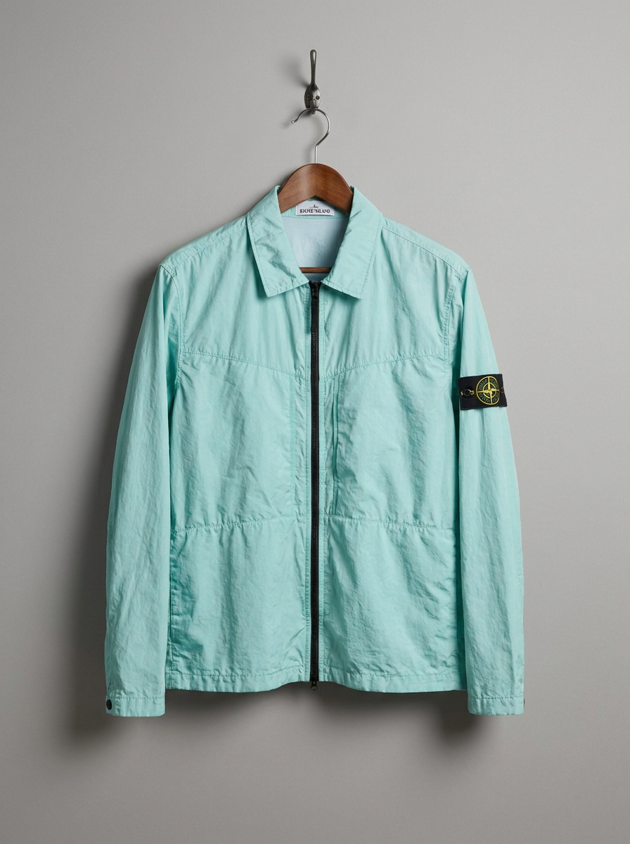 Stone Island Full Zip Popover Jacket - hanger