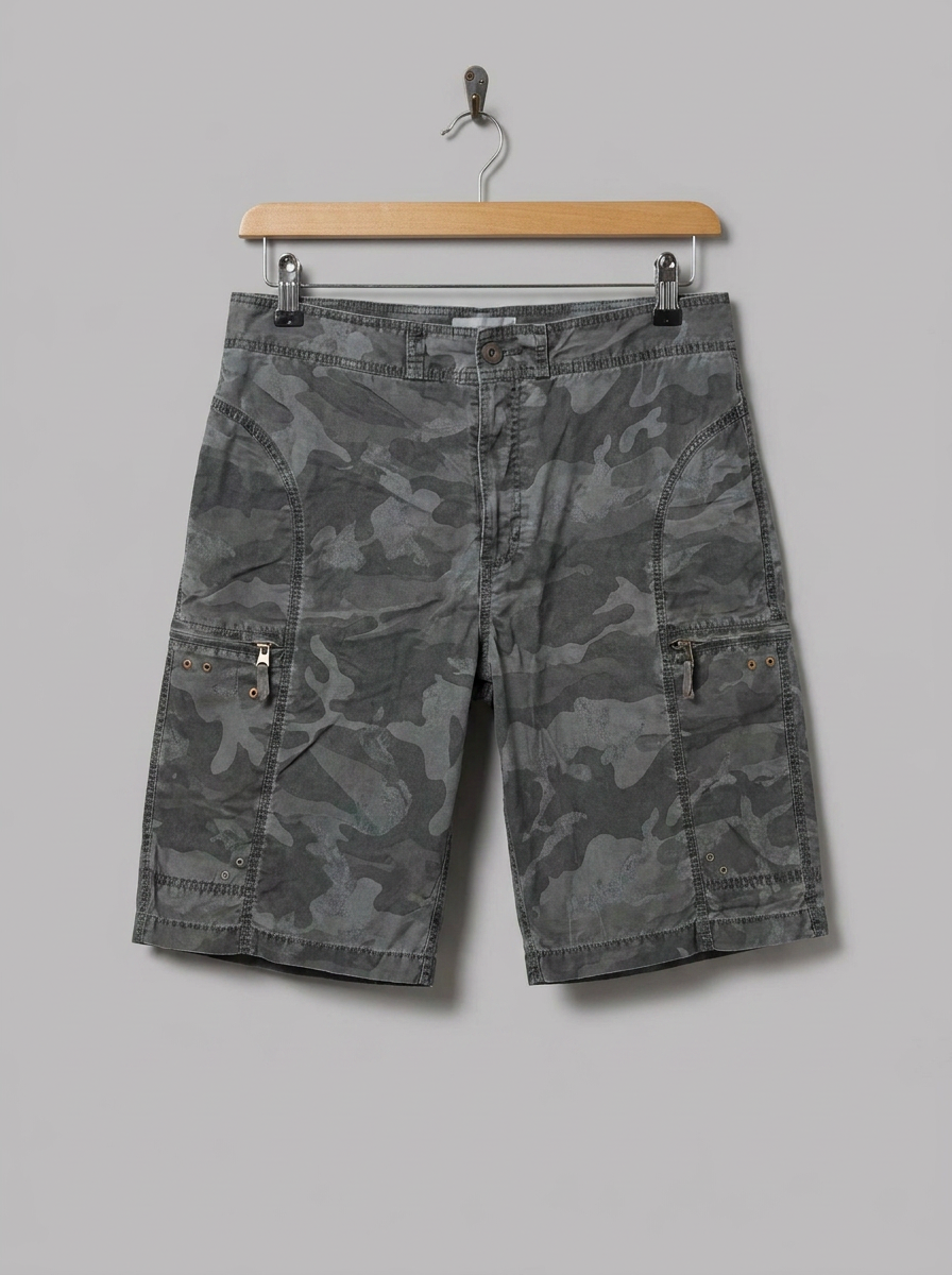Paul Smith Camo Cargo Shorts - hanger