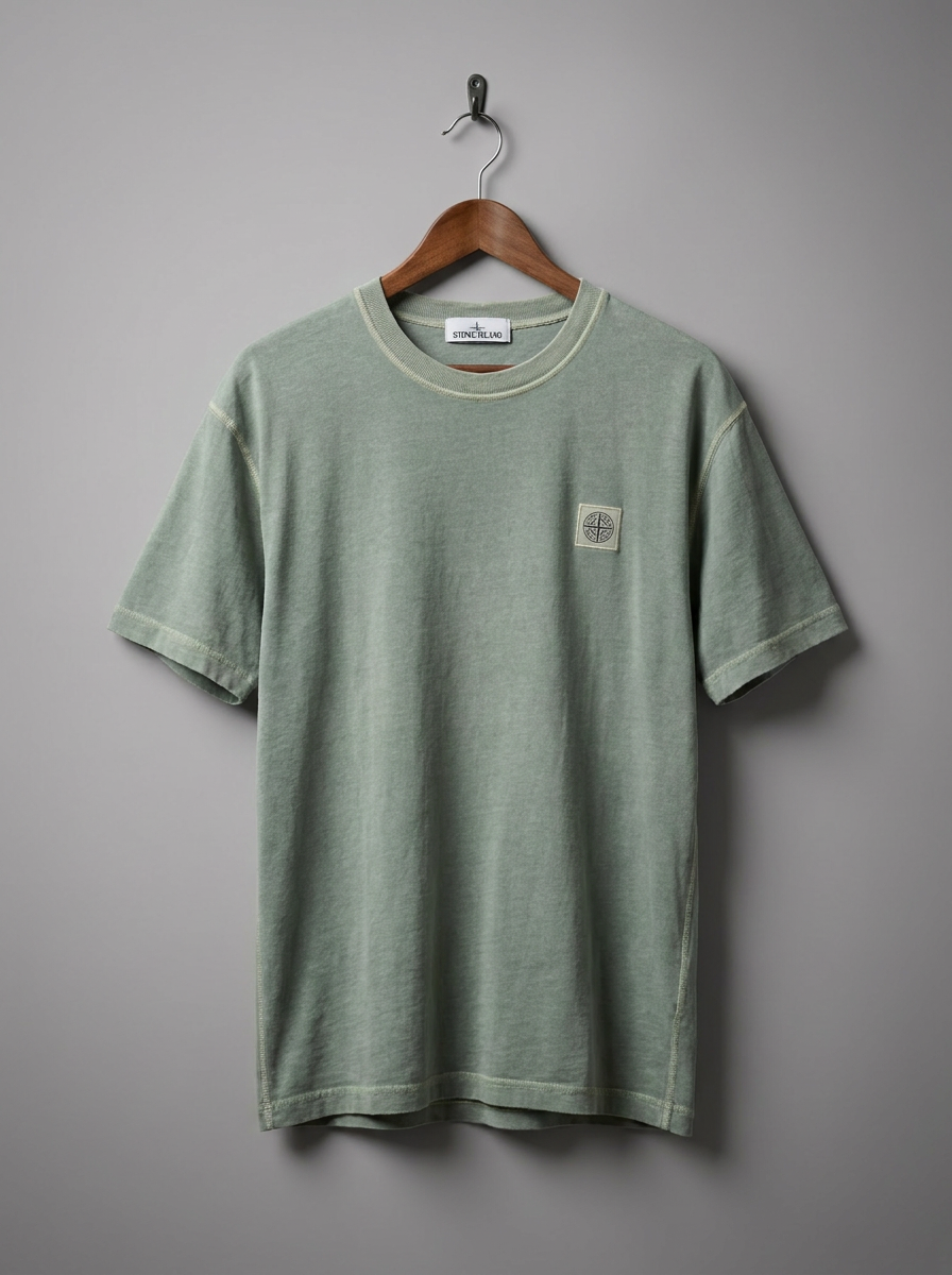 Stone Island Compass Logo T-Shirt - hanger