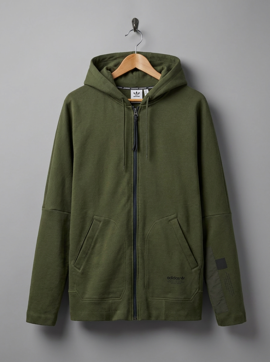 Adidas Essential Full Zip Hoodie - hanger
