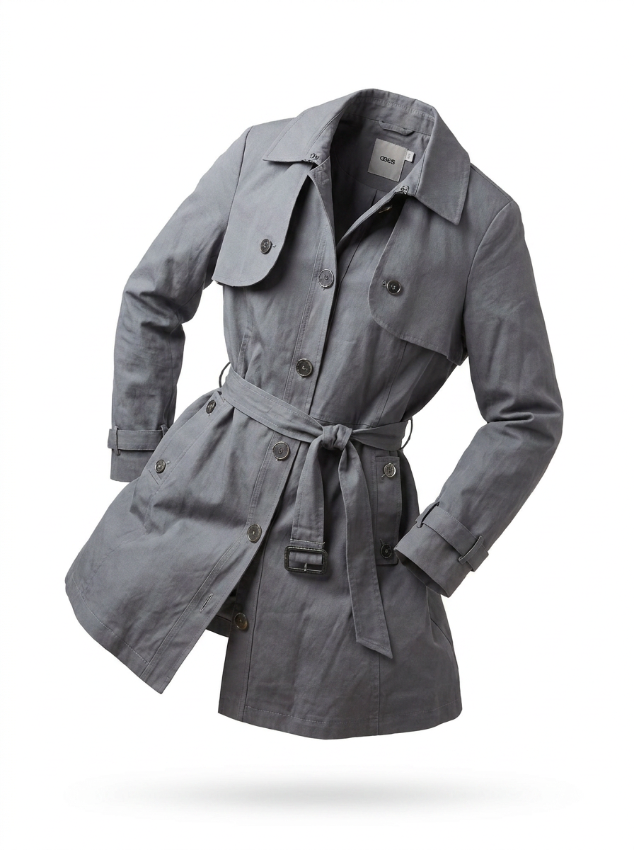ASOS Trench Coat - ghost mannequin