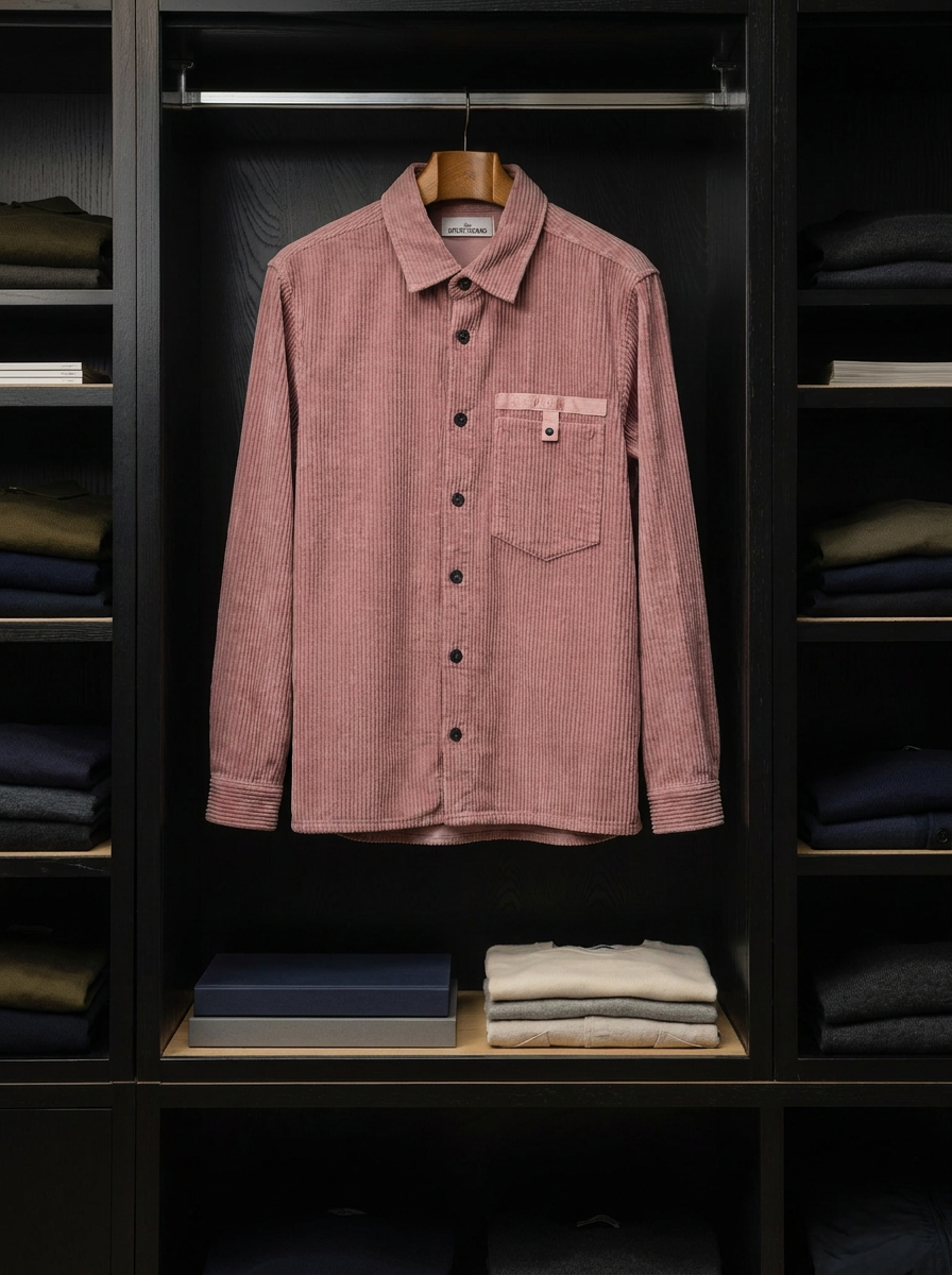 Stone Island Corduroy Shirt - lifestyle