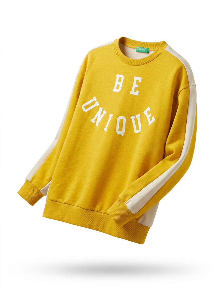 United Colors of Benetton Graphic Sweatshirt - ghost mannequin