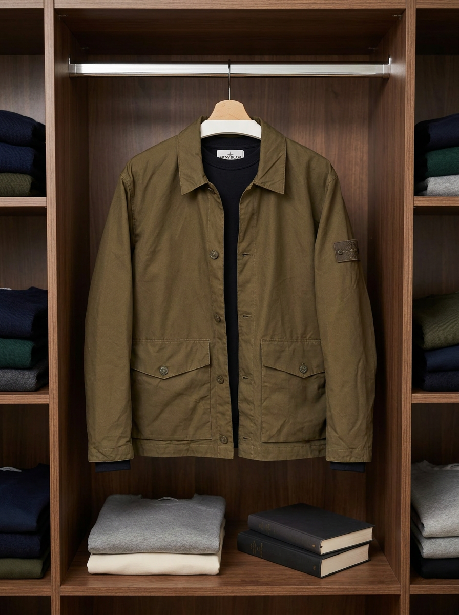 Stone Island N/A Overshirt Jacket - lifestyle