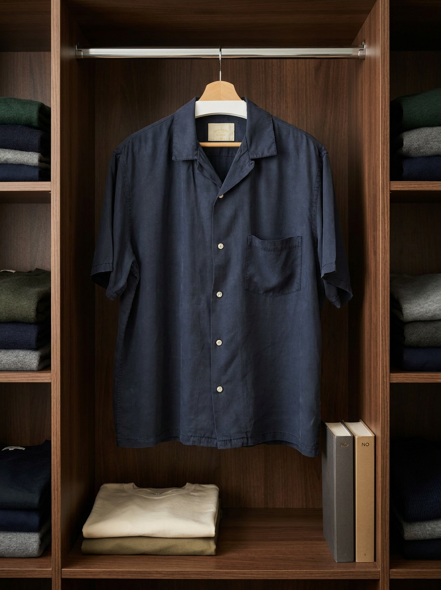 Portuguese Flannel Short Sleeve Shirt - lifestyle