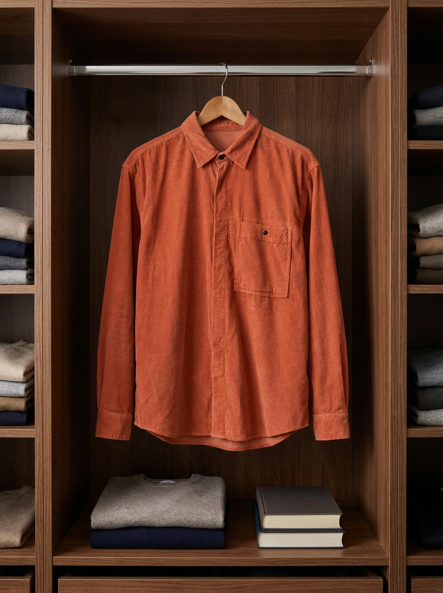 Stone Island Corduroy Shirt - lifestyle