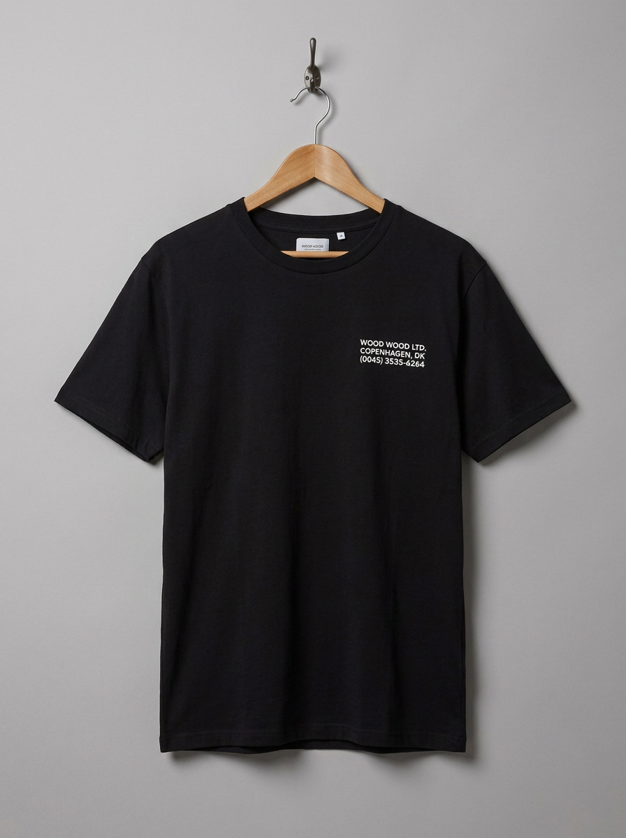 Wood Wood Graphic Print T-Shirt - hanger