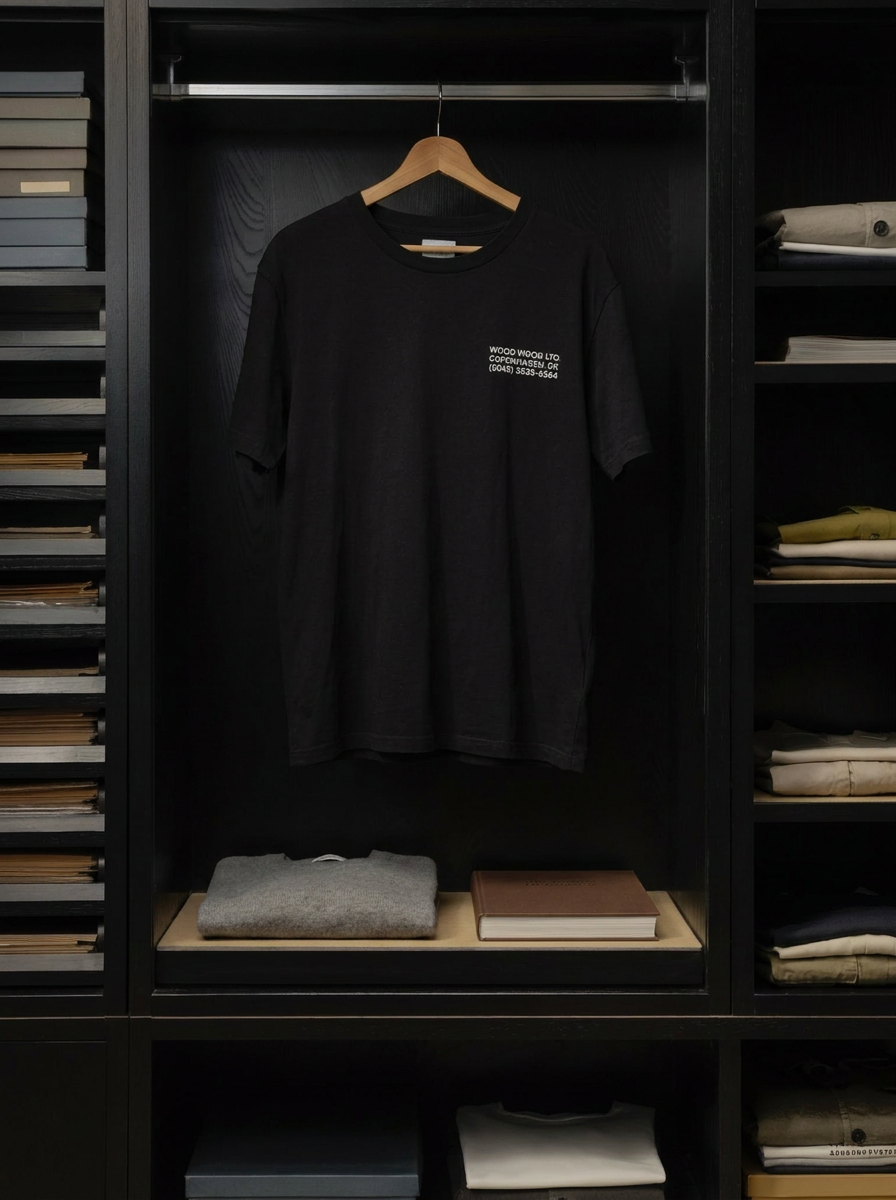 Wood Wood Graphic Print T-Shirt - lifestyle