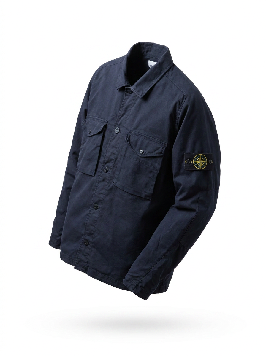Stone Island Overshirt - ghost mannequin