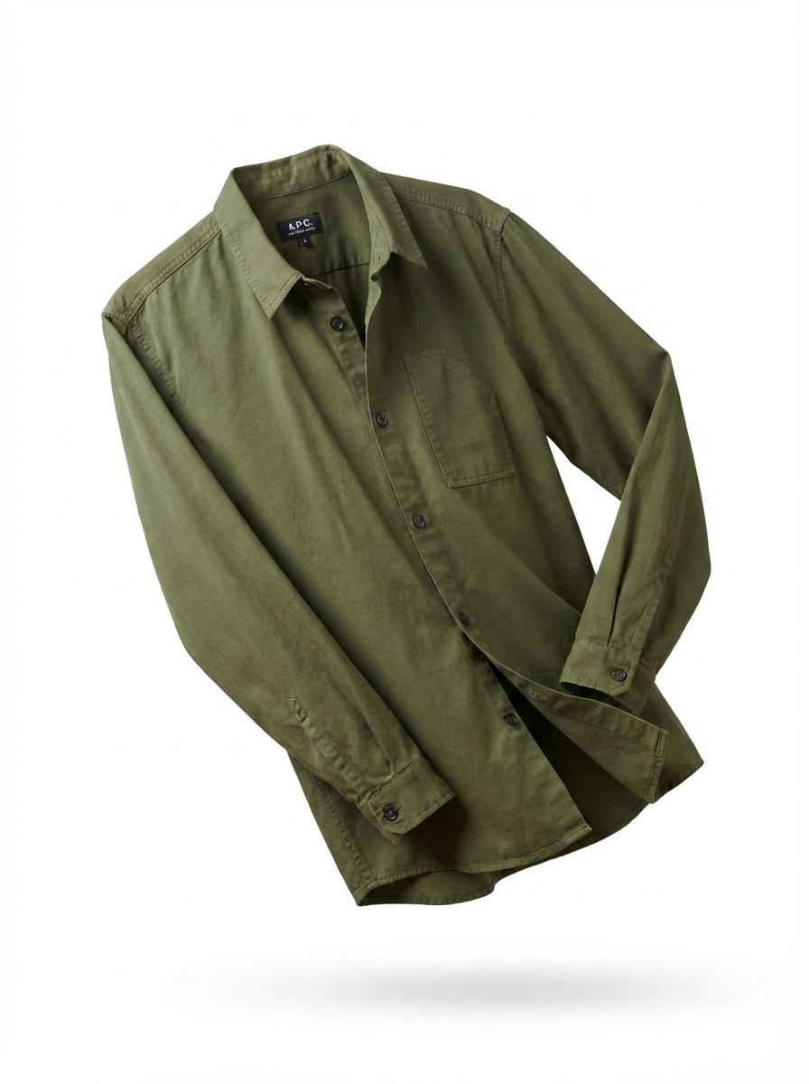 A.P.C. Overshirt - ghost mannequin
