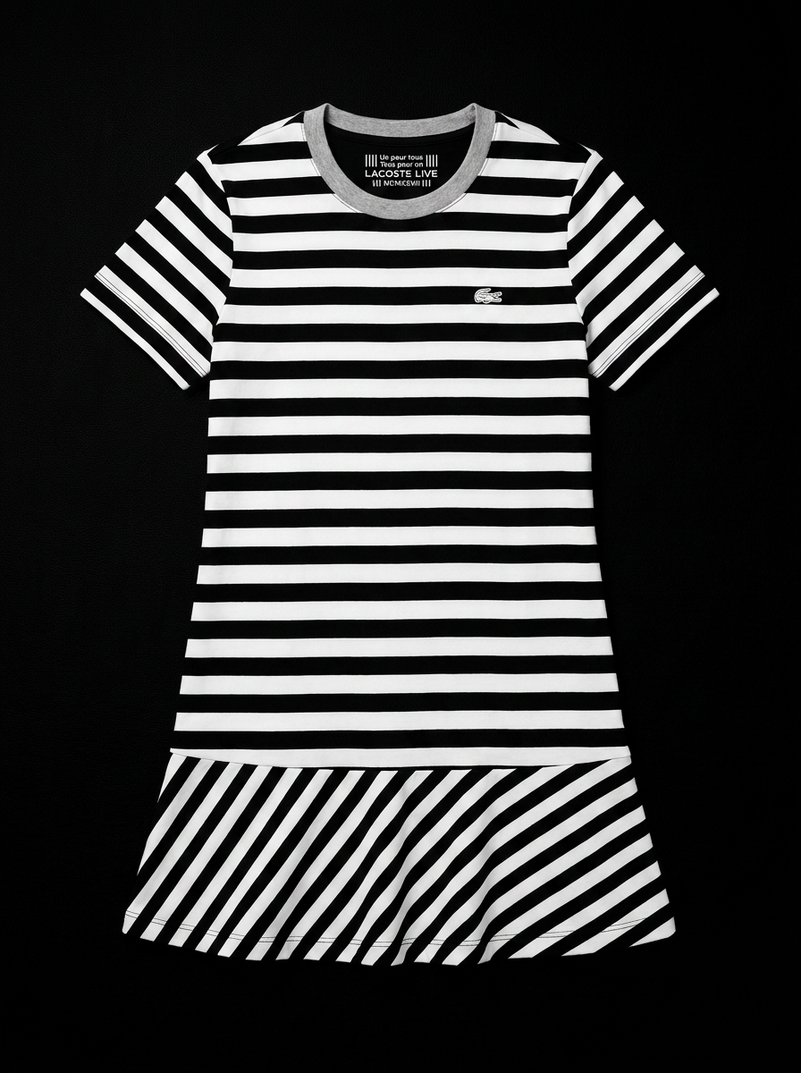 Lacoste Live Striped Dress - packshot