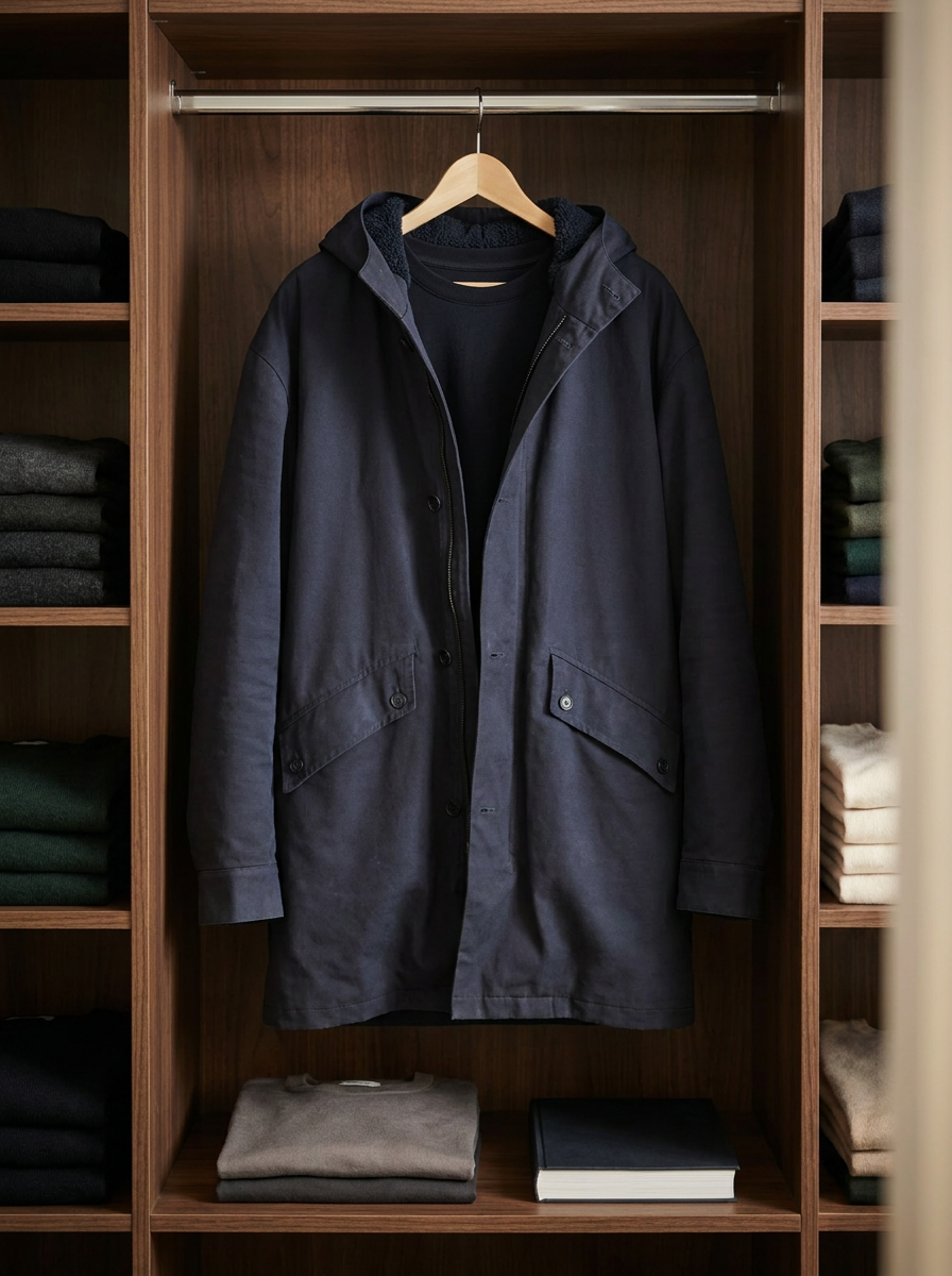A.P.C. Winter Parka - lifestyle