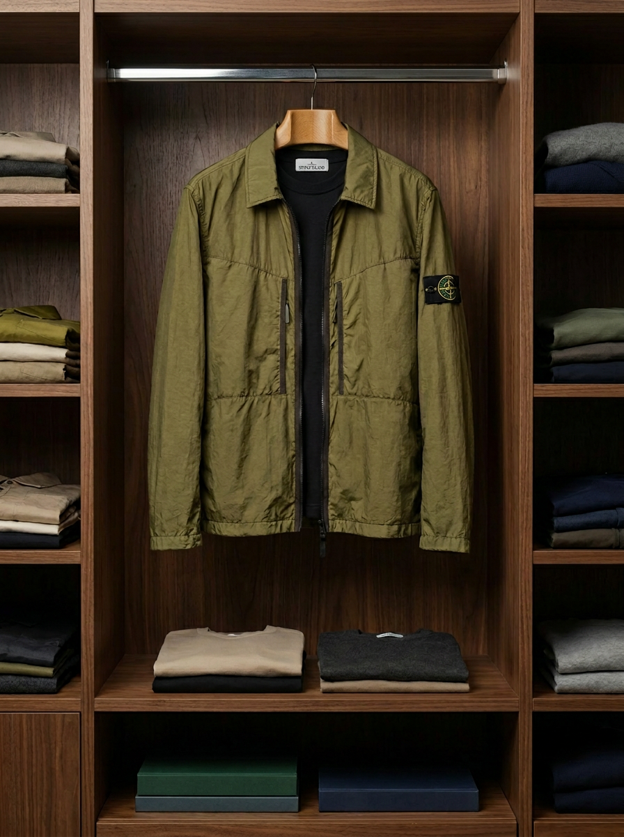 Stone Island Overshirt Jacket - lifestyle