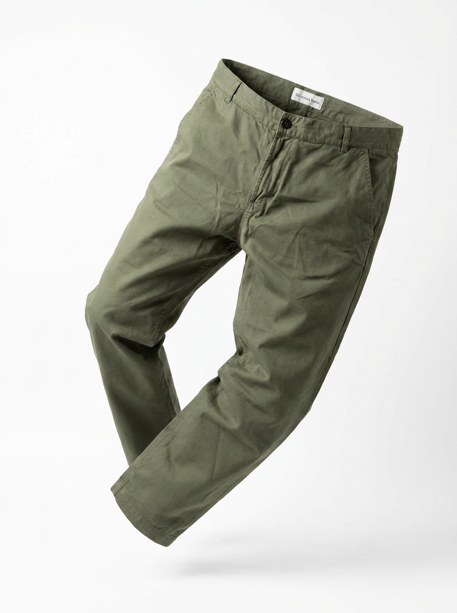 Universal Works Chino Trousers - ghost mannequin