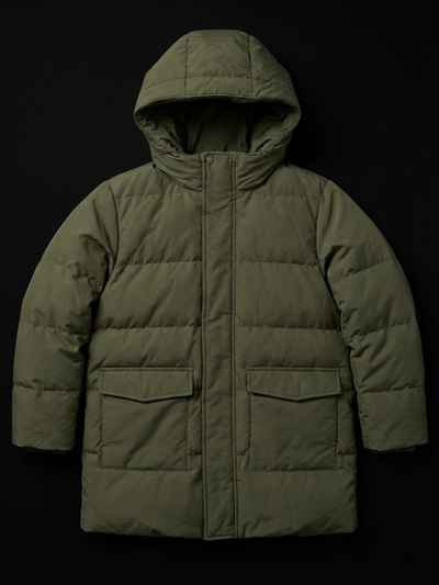 Uniqlo Kids Hooded Puffer Jacket