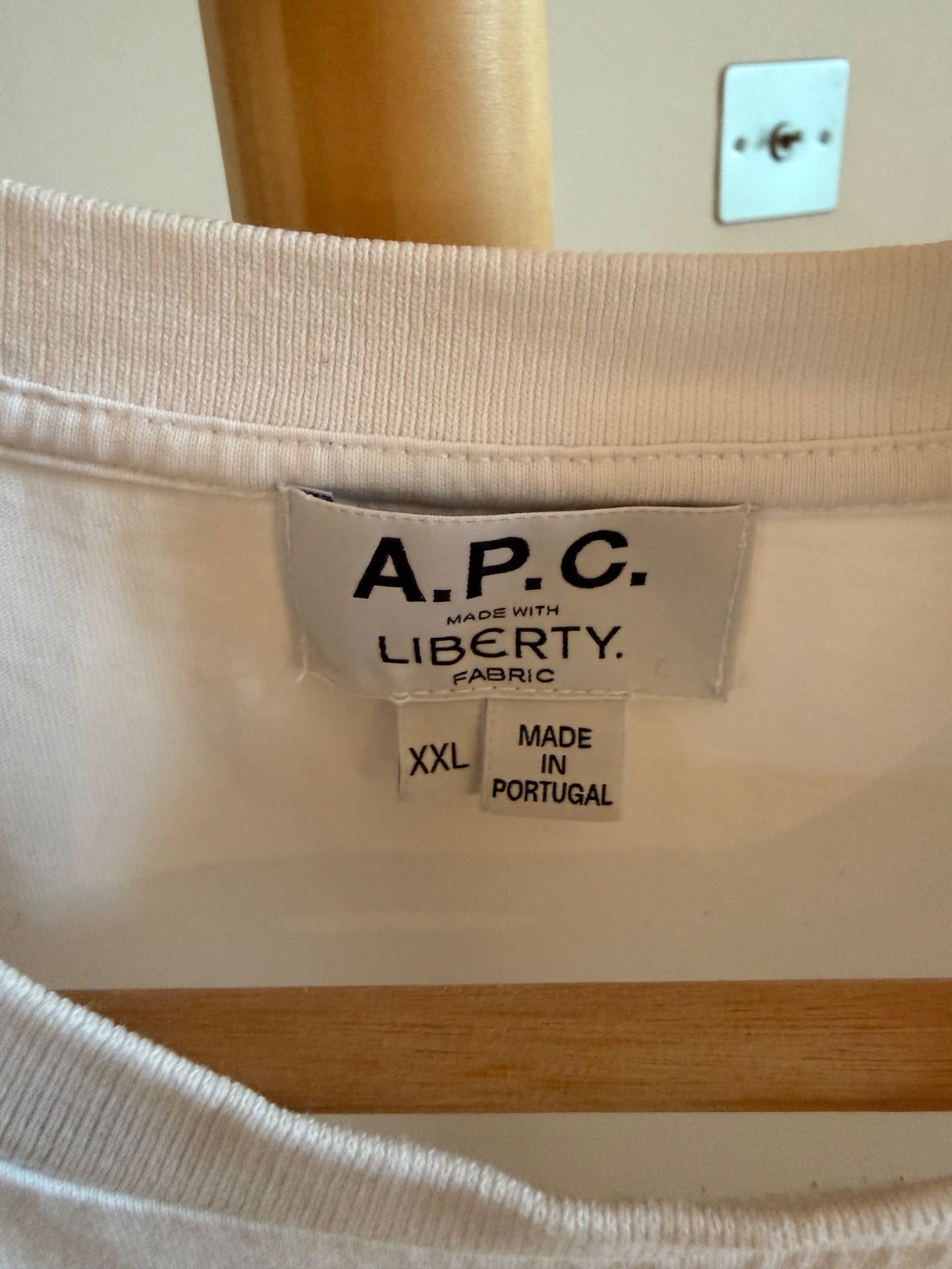 A.P.C. Liberty Fabric Logo T-Shirt