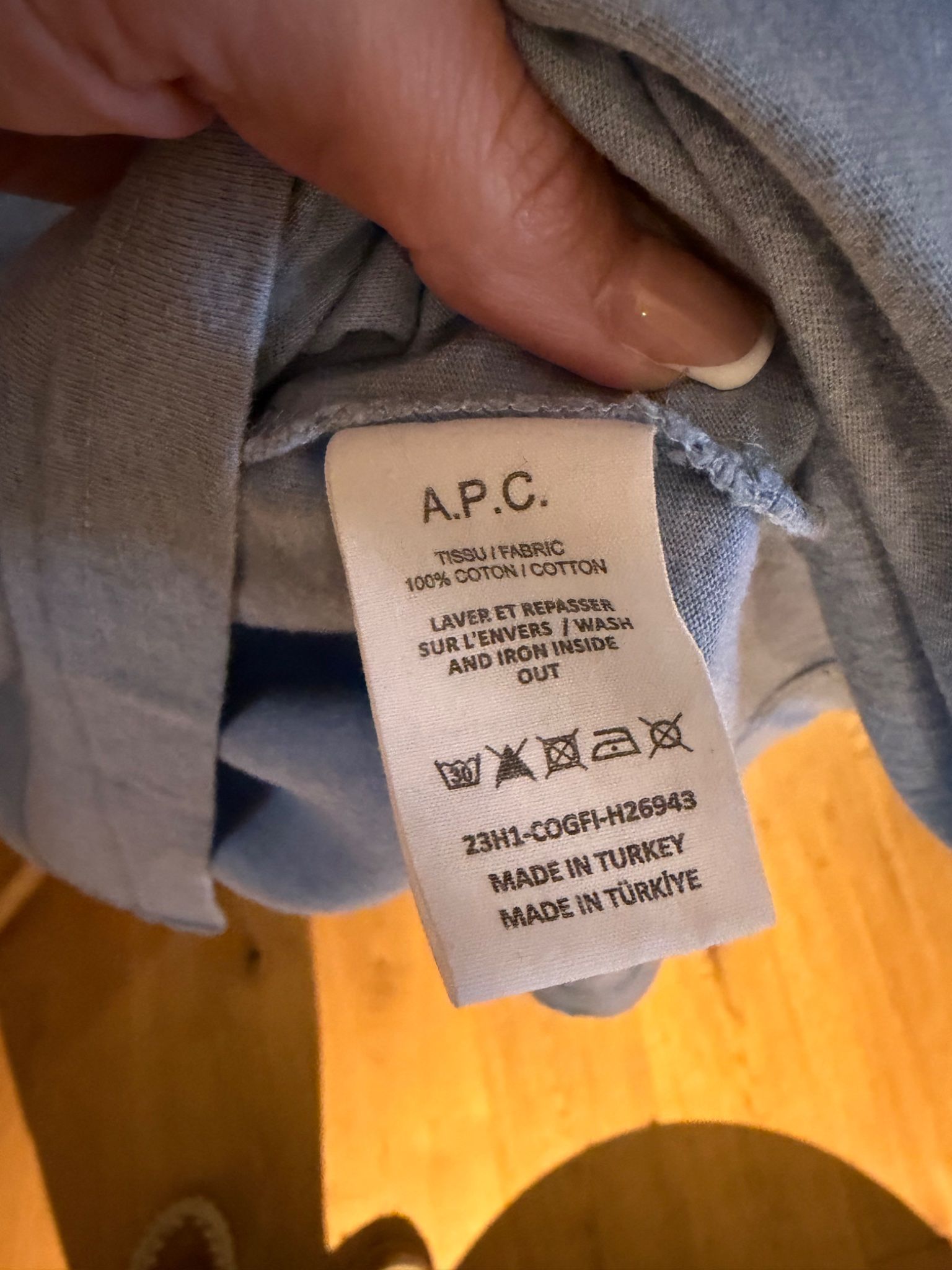 A.P.C. V.P.C. Logo T-Shirt