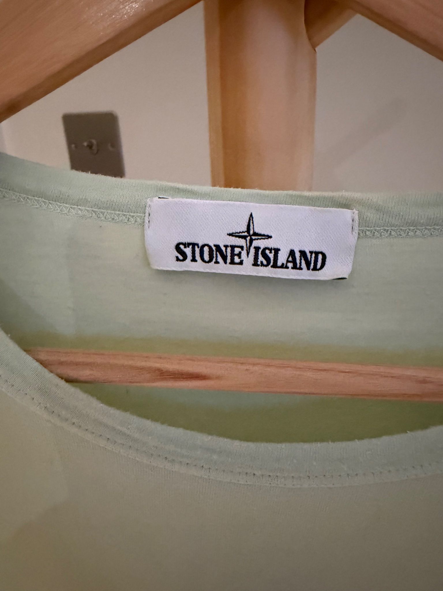 Stone Island Crew Neck T-Shirt with Compass Patch 2