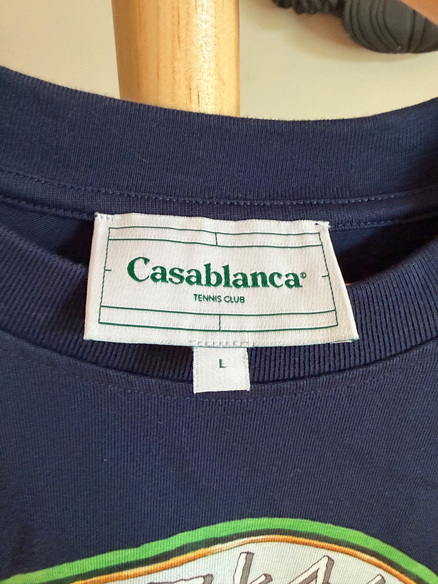 Casablanca Tennis Club Graphic Print T-Shirt 2