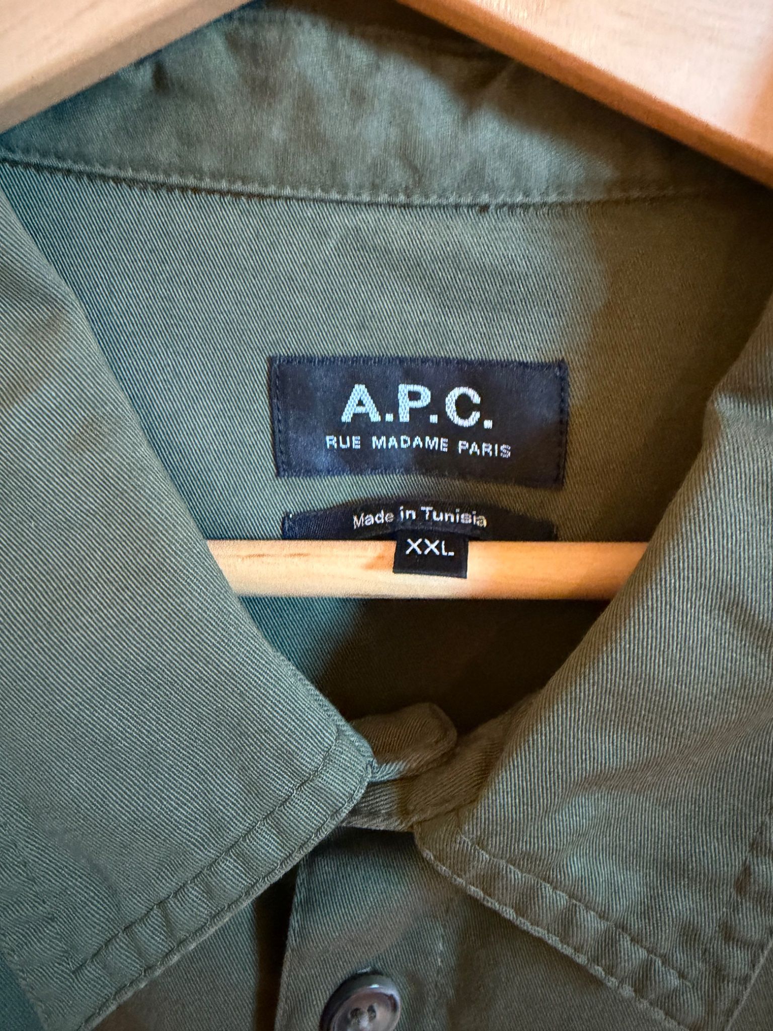 A.P.C. Mainline Overshirt Long Sleeve