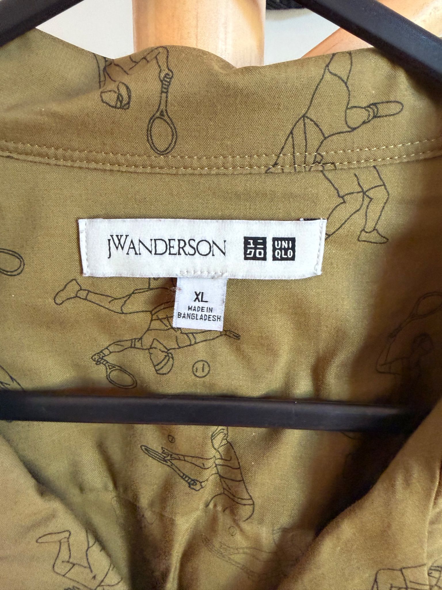 J.W. Anderson x Uniqlo J.W. Anderson x Uniqlo Tennis Print Short Sleeve Shirt