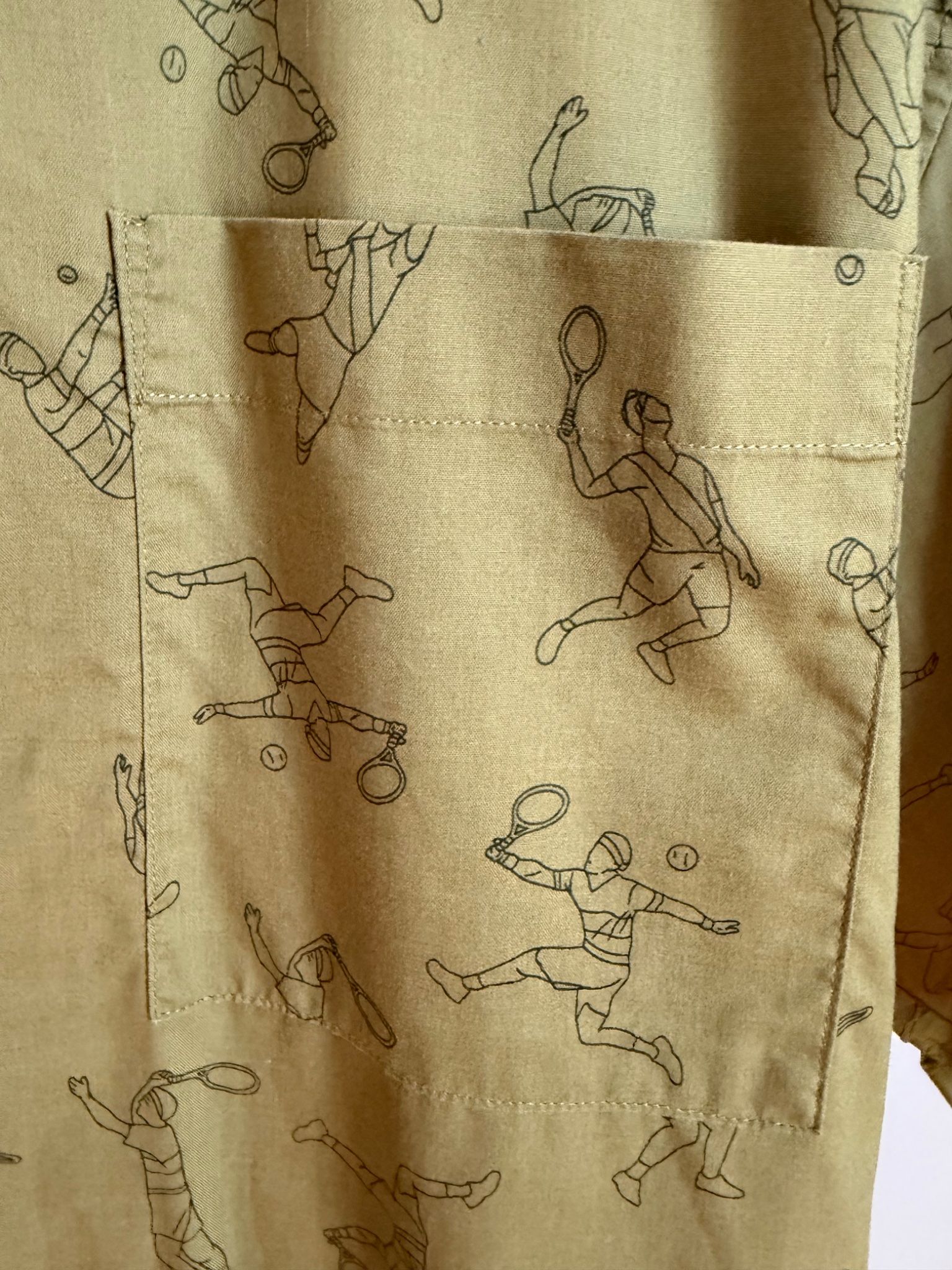 J.W. Anderson x Uniqlo J.W. Anderson x Uniqlo Tennis Print Short Sleeve Shirt