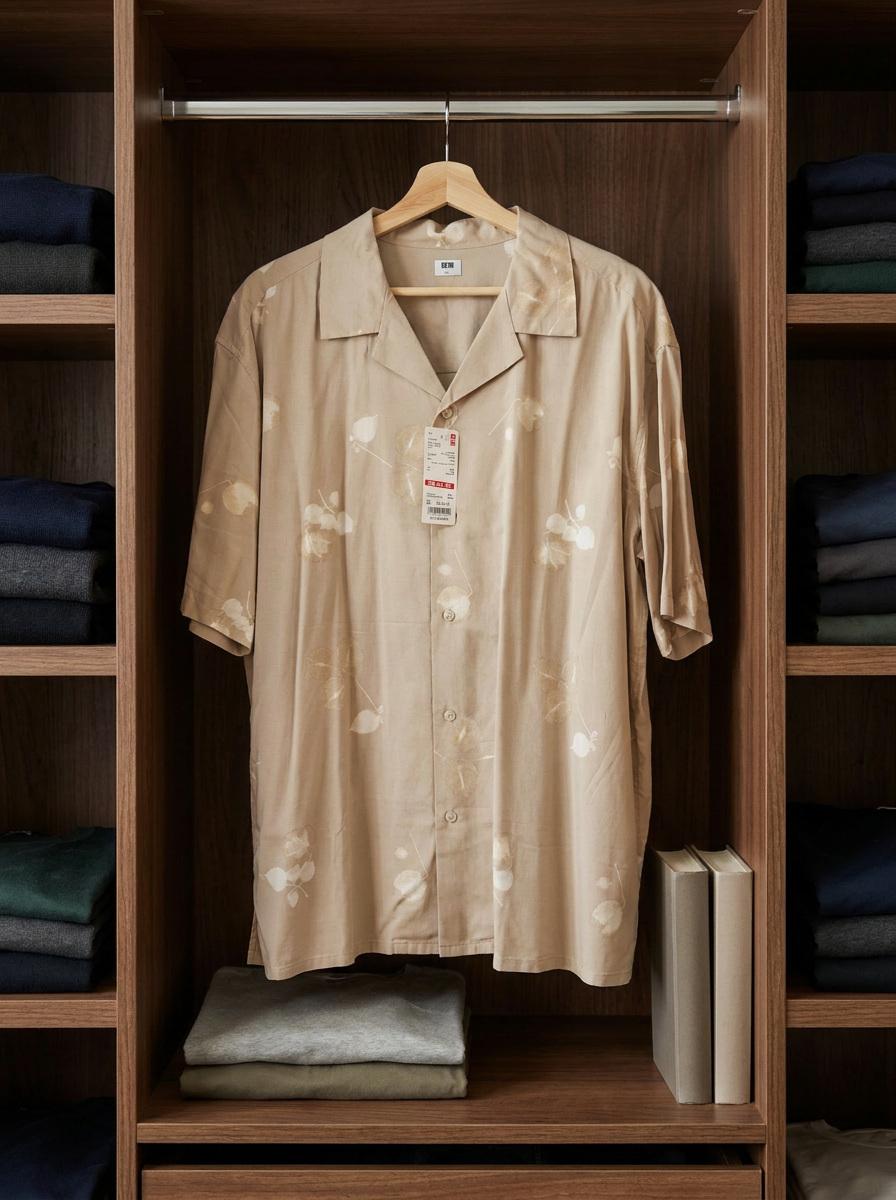 Uniqlo Resort Shirt Printed 2
