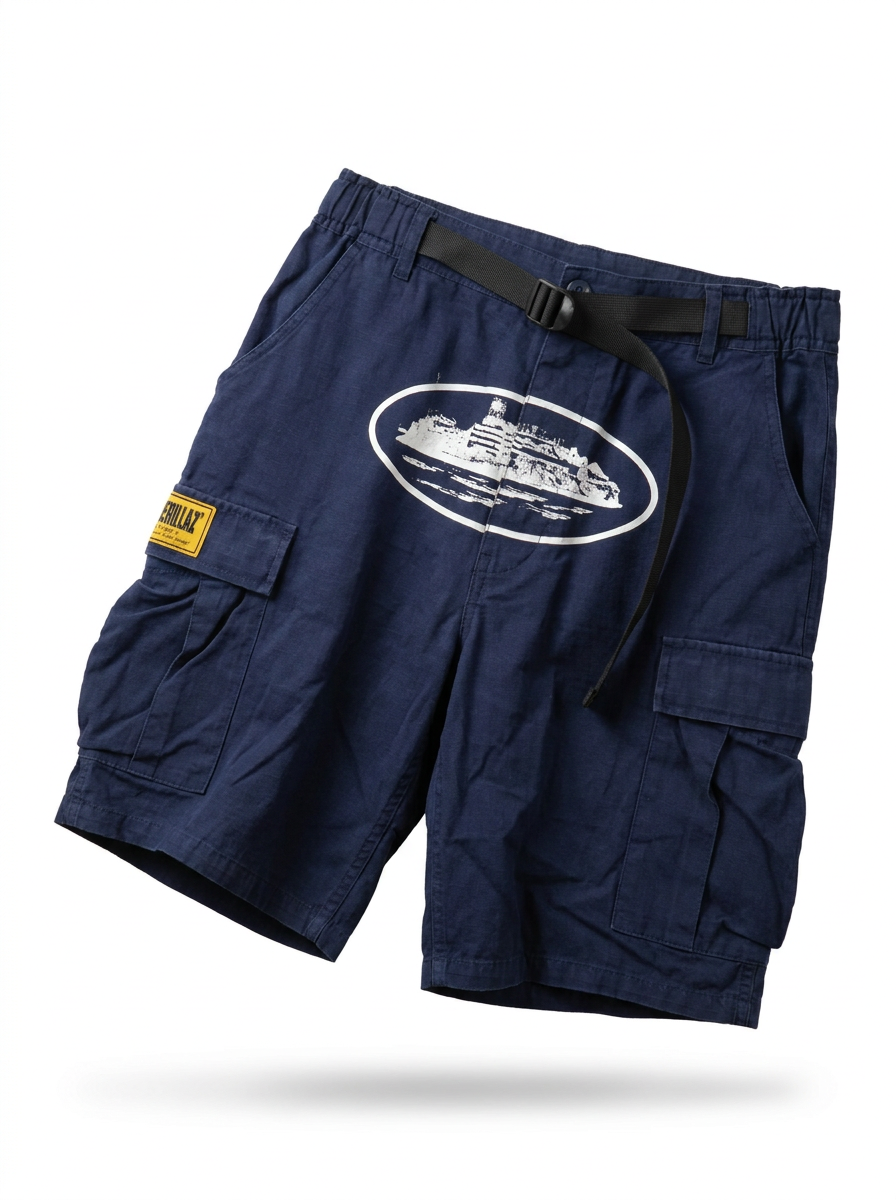 Corteiz Cityscape Cargo Shorts