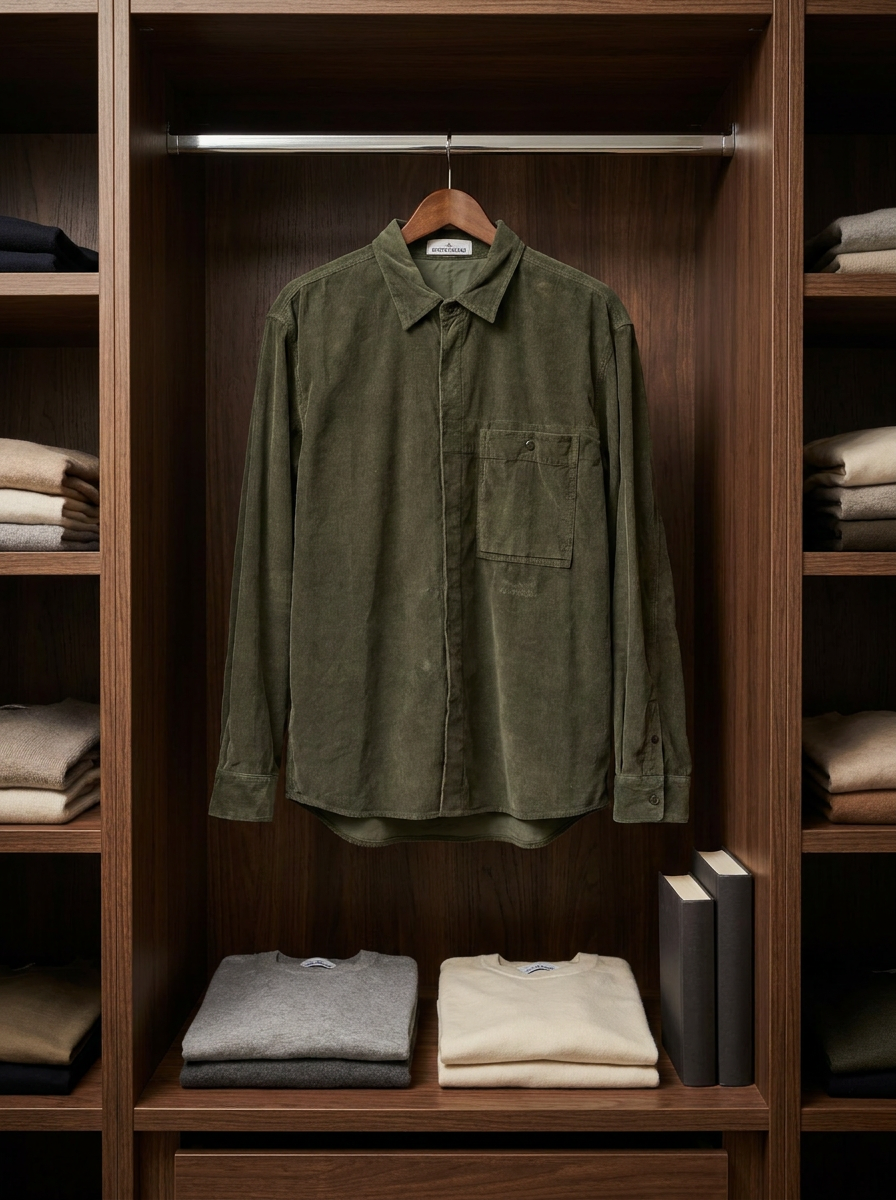Stone Island Corduroy Overshirt 2
