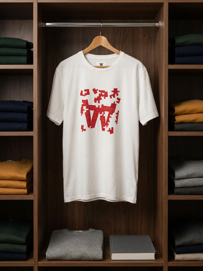 Wood Wood Puzzle Logo T-Shirt 2