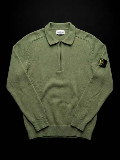 Stone Island Half-Zip Knit Jumper