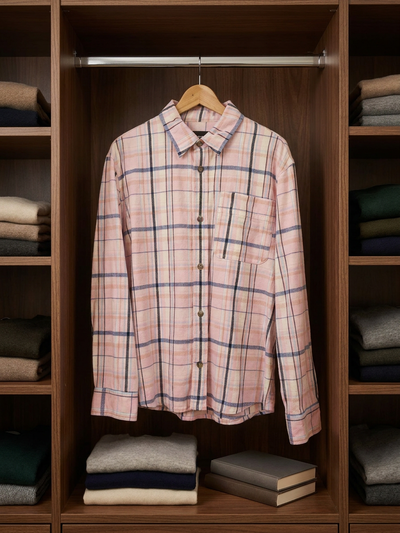 A.P.C. Plaid Flannel Shirt 2