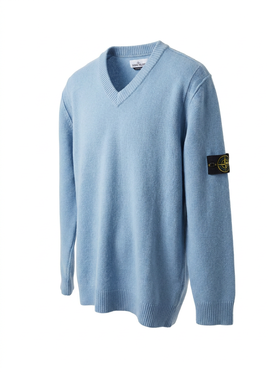 Stone Island V-Neck Knitwear