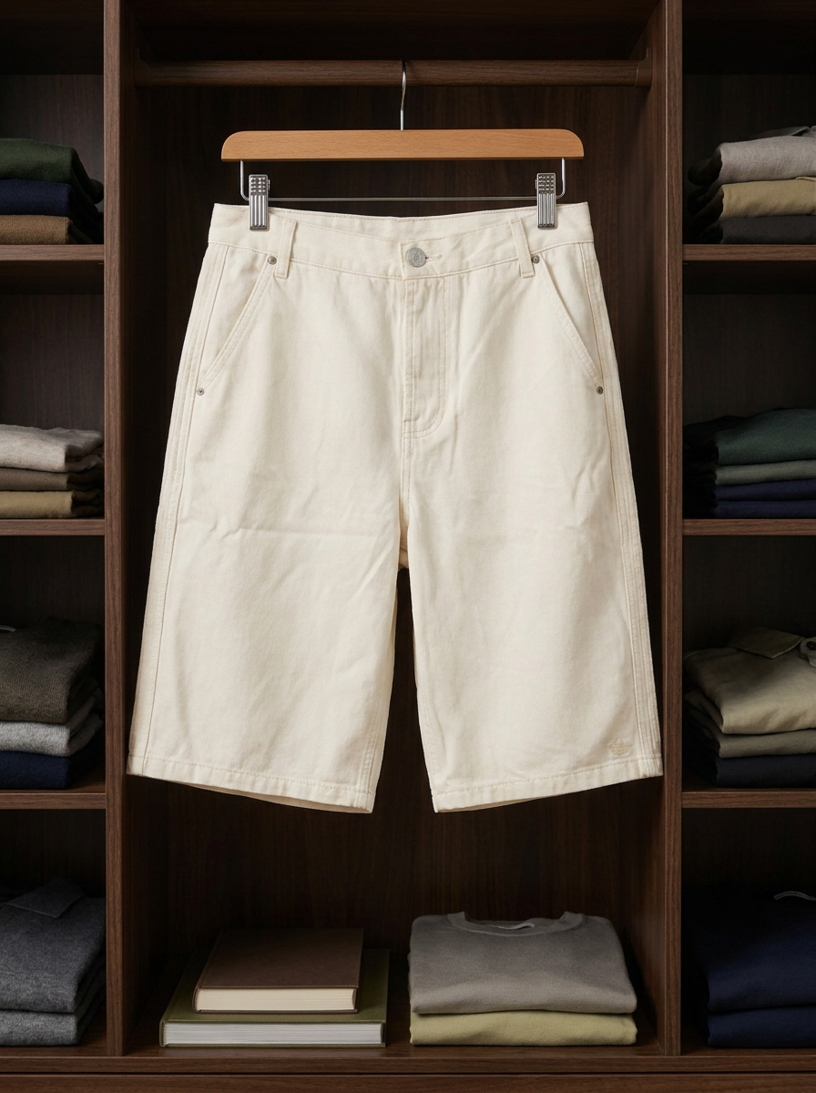 Adidas Adidas Originals Denim Shorts 2