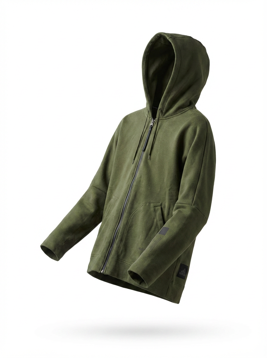 Adidas Essentials Essential Full Zip Hoodie