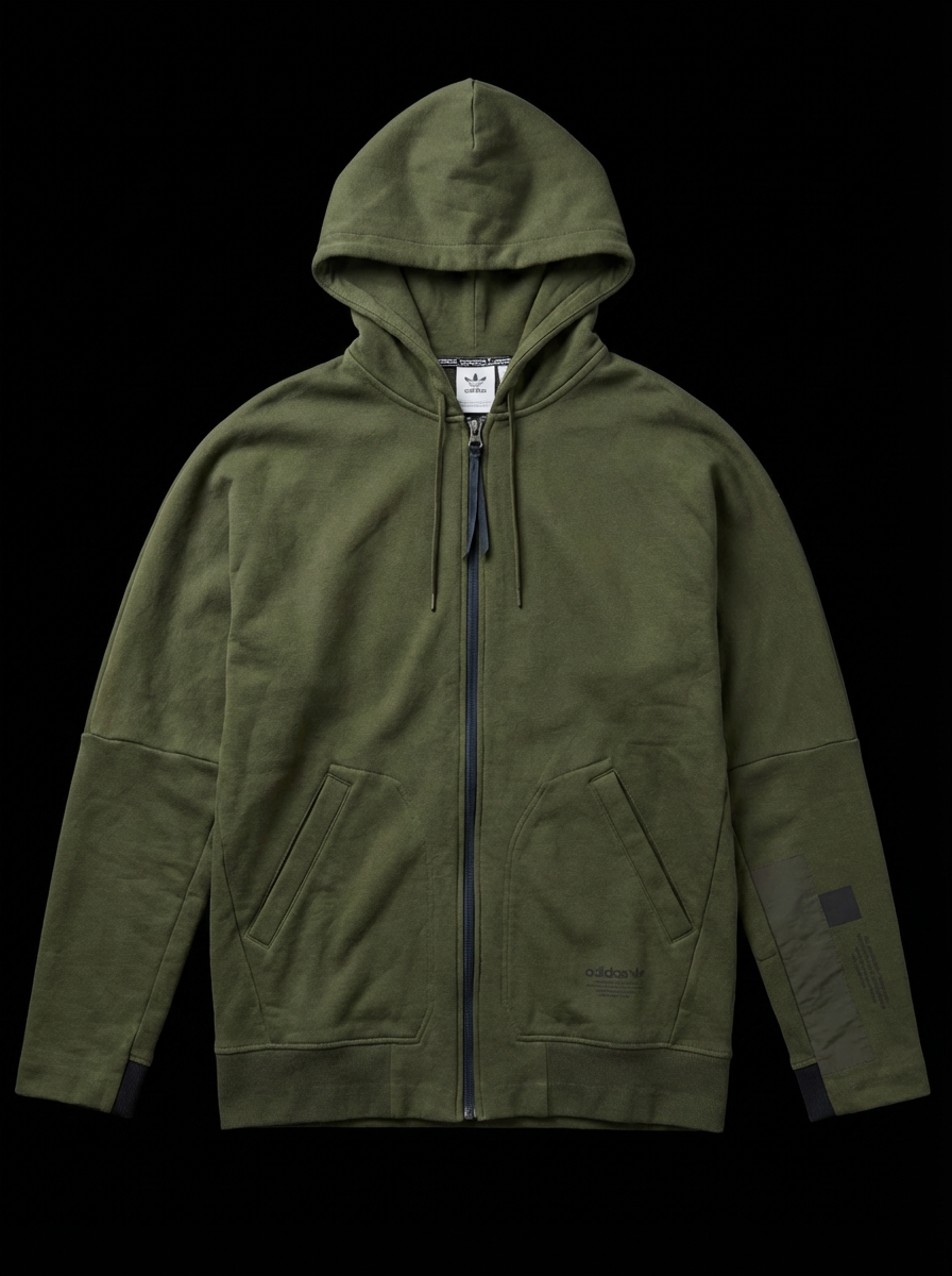 Adidas Essentials Essential Full Zip Hoodie