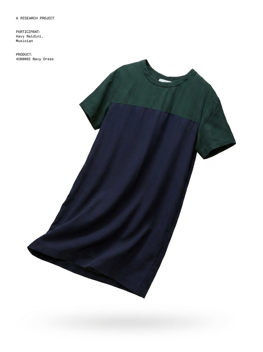 Uniqlo Colour Block Dress Short Sleeve