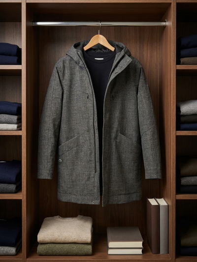 Lacoste LIVE Hooded coat 2